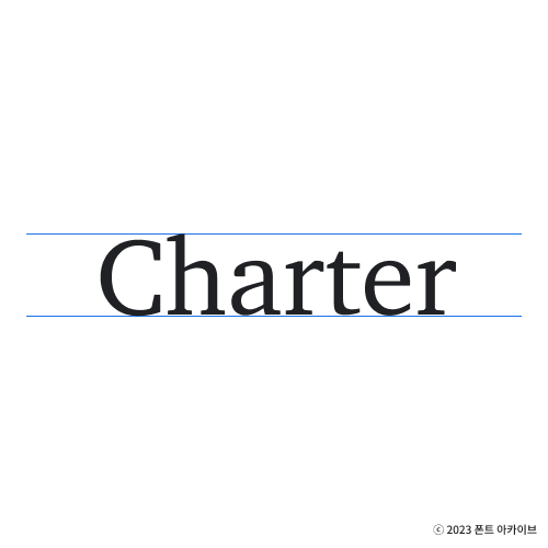 Charter | 폰트 아카이브